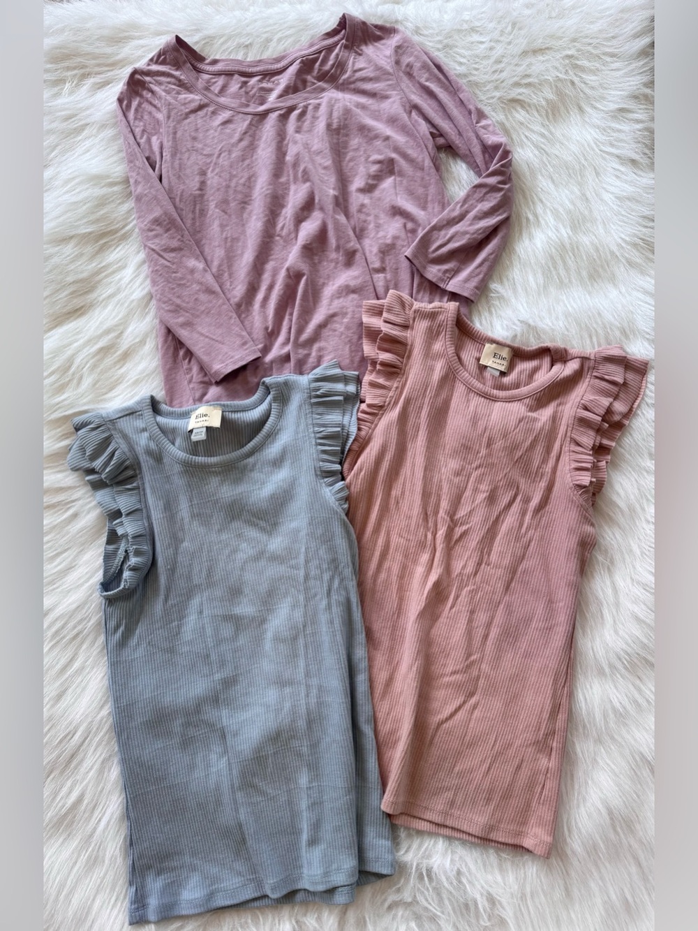 NWOT Bundle of 3 Tahari Tops 💜💗💙